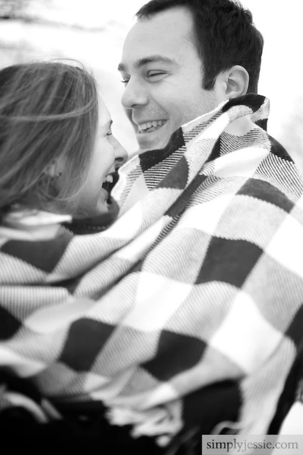 Winter ENgagement Photography
