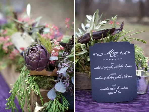 Winter Woods Wedding Photography