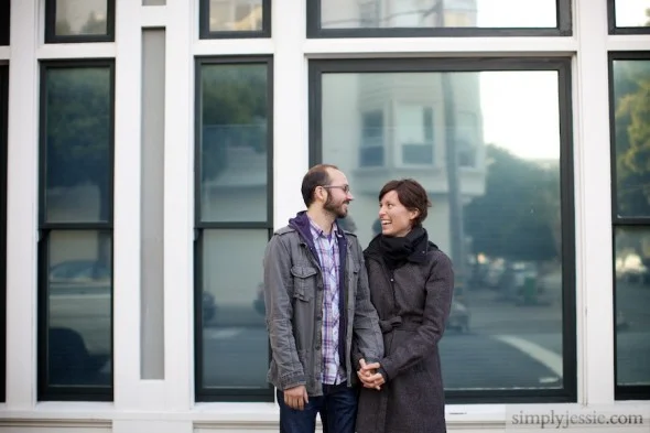 Modern SF Engagement Photography