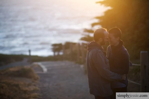 Sutro Baths Engagement Photography
