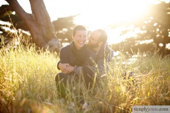 Sun filled San Francisco Engagement Photography