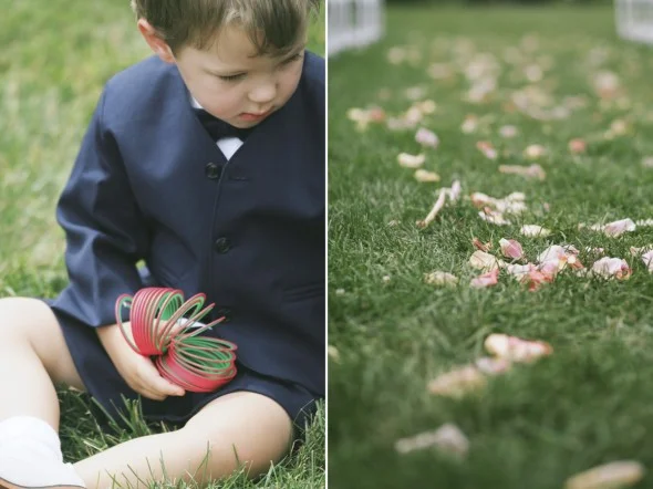 Ringbearer in Navy