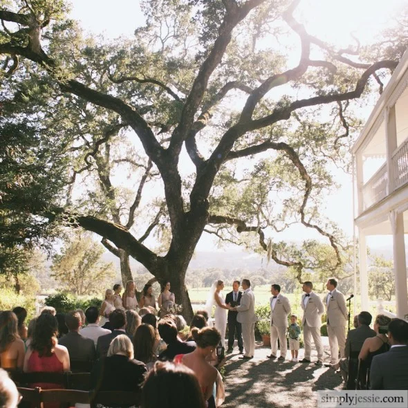 Wedding Ceremony at Beltane Ranch