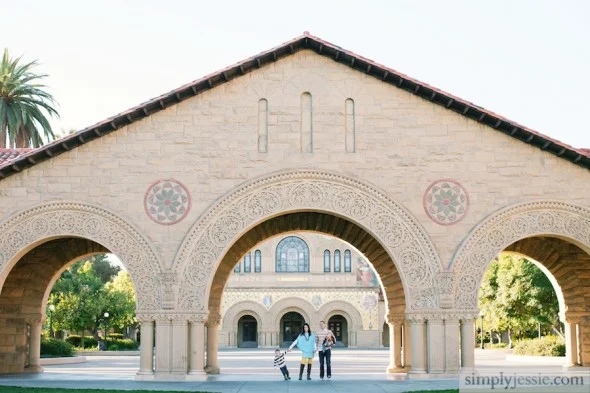 Family Photography at Stanford University