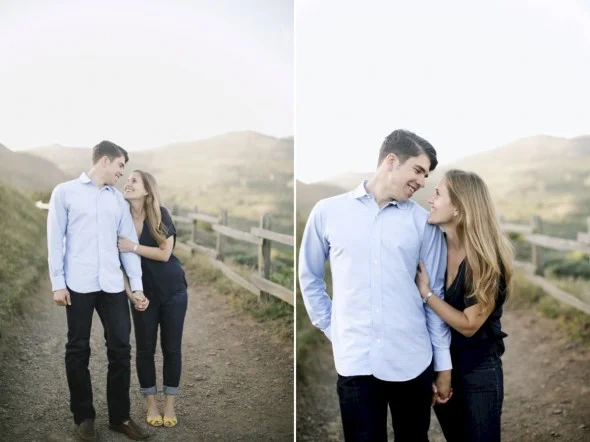 San Francisco Natural Engagement Photography