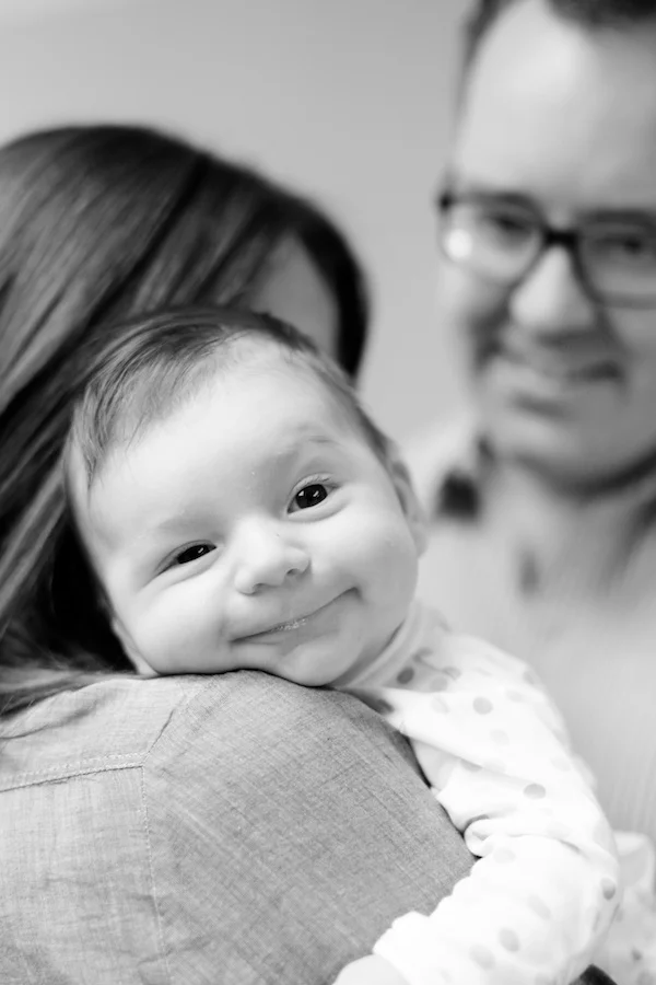 At home SF newborn photography
