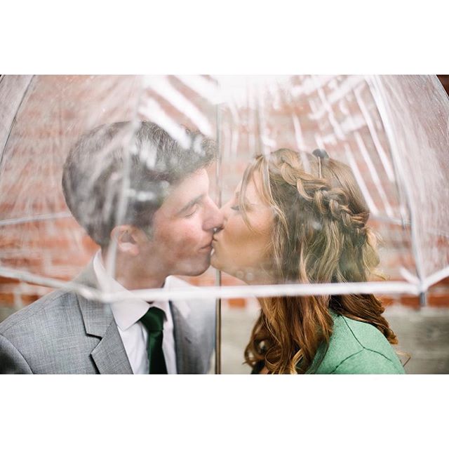 Rain on your wedding day isn't ironic. It's not even unfortunate.