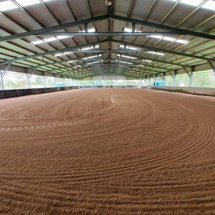 Indoor ArenaFully covered 70m x 30m indoor arena with a sand floor.