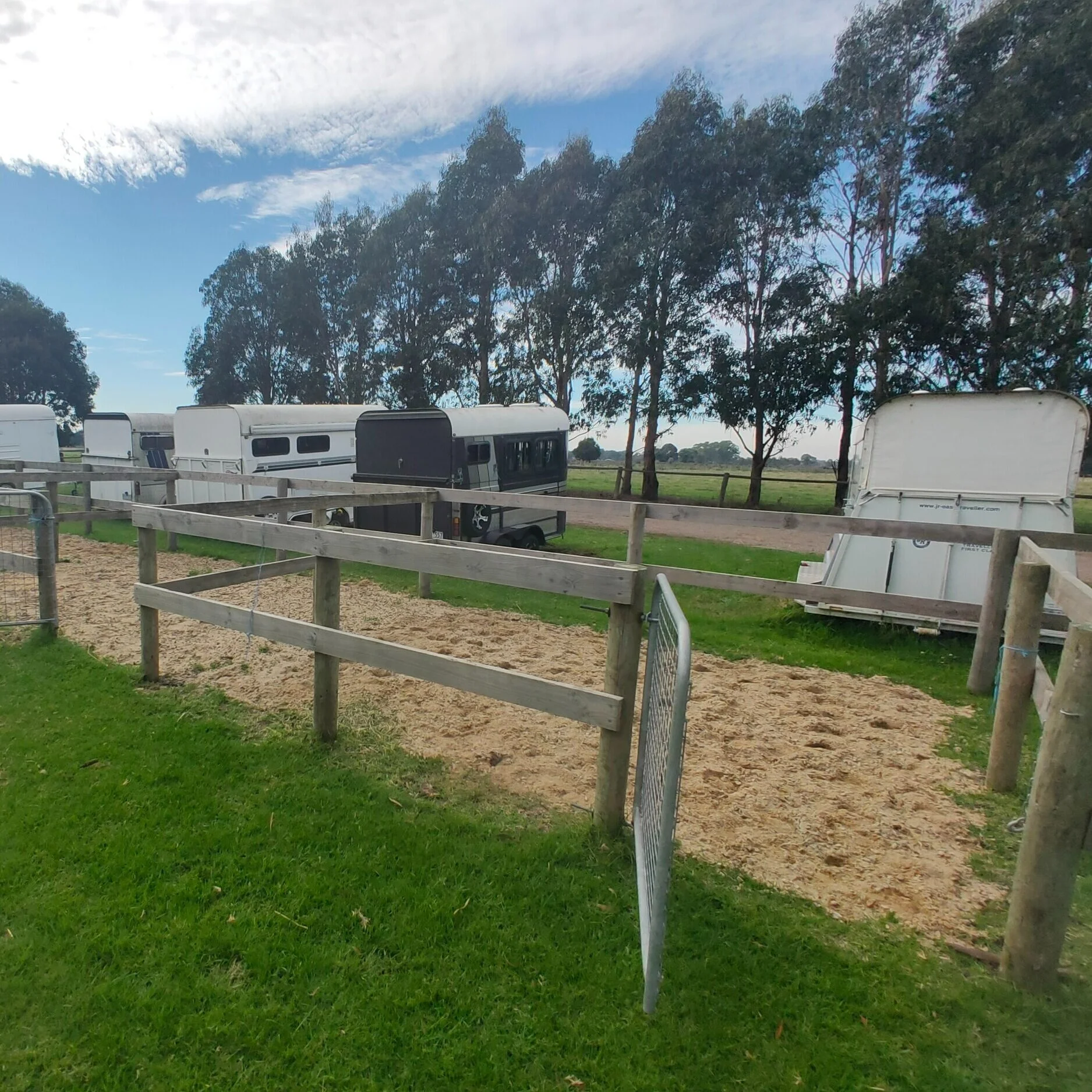 Holding YardsMultiple holding yards throughout the property.