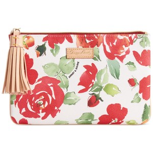 Dooney & Burke Floral Tassel Pouch