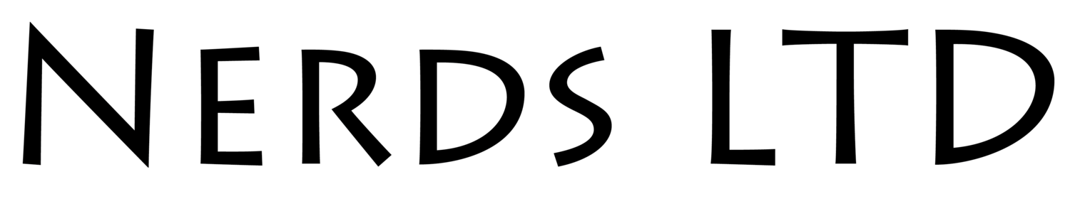 Nerds LTD: we build, fix, teach, audit, and develop technology to suit you at work & home on-site or remotely