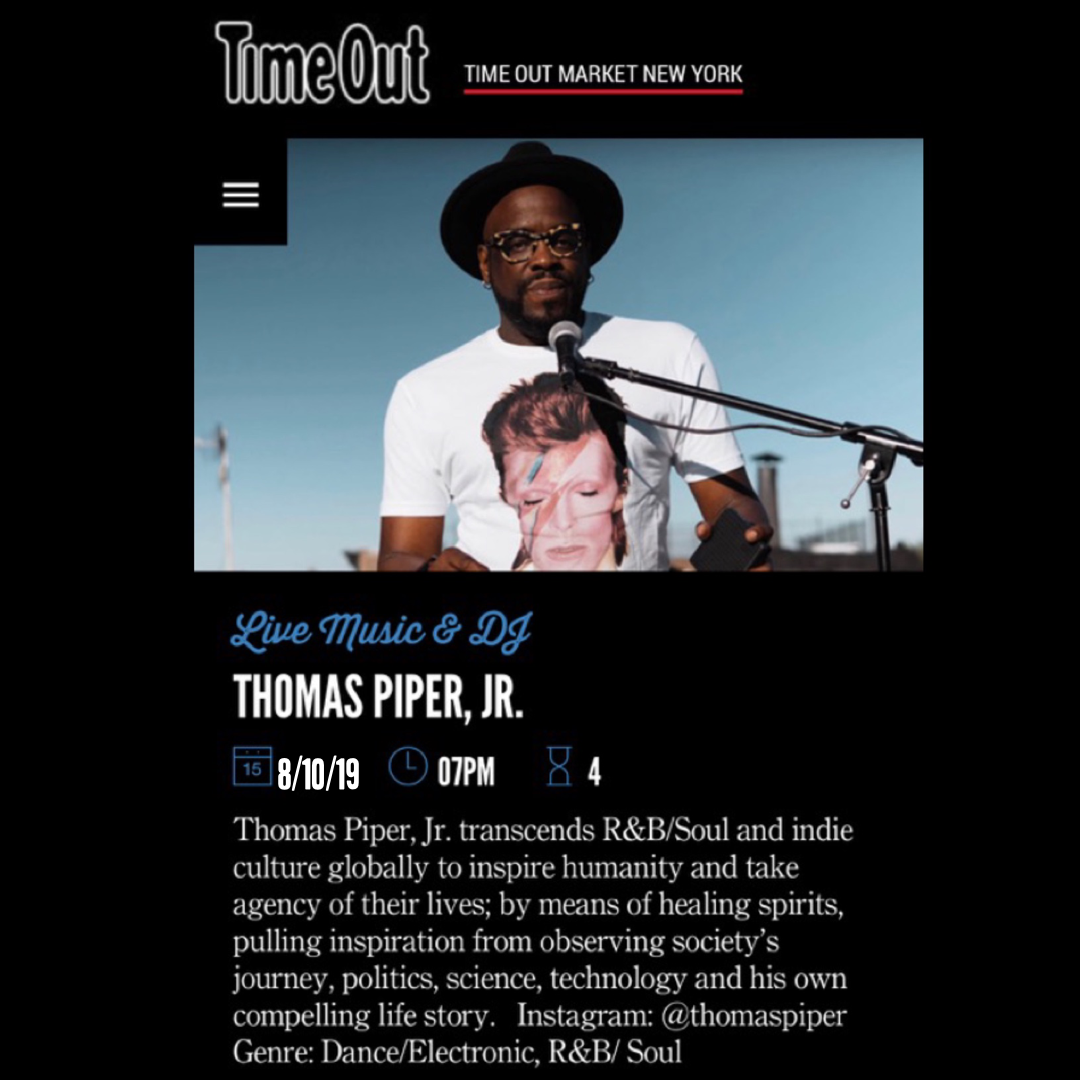 Thomas Piper @ Time Out Market New York