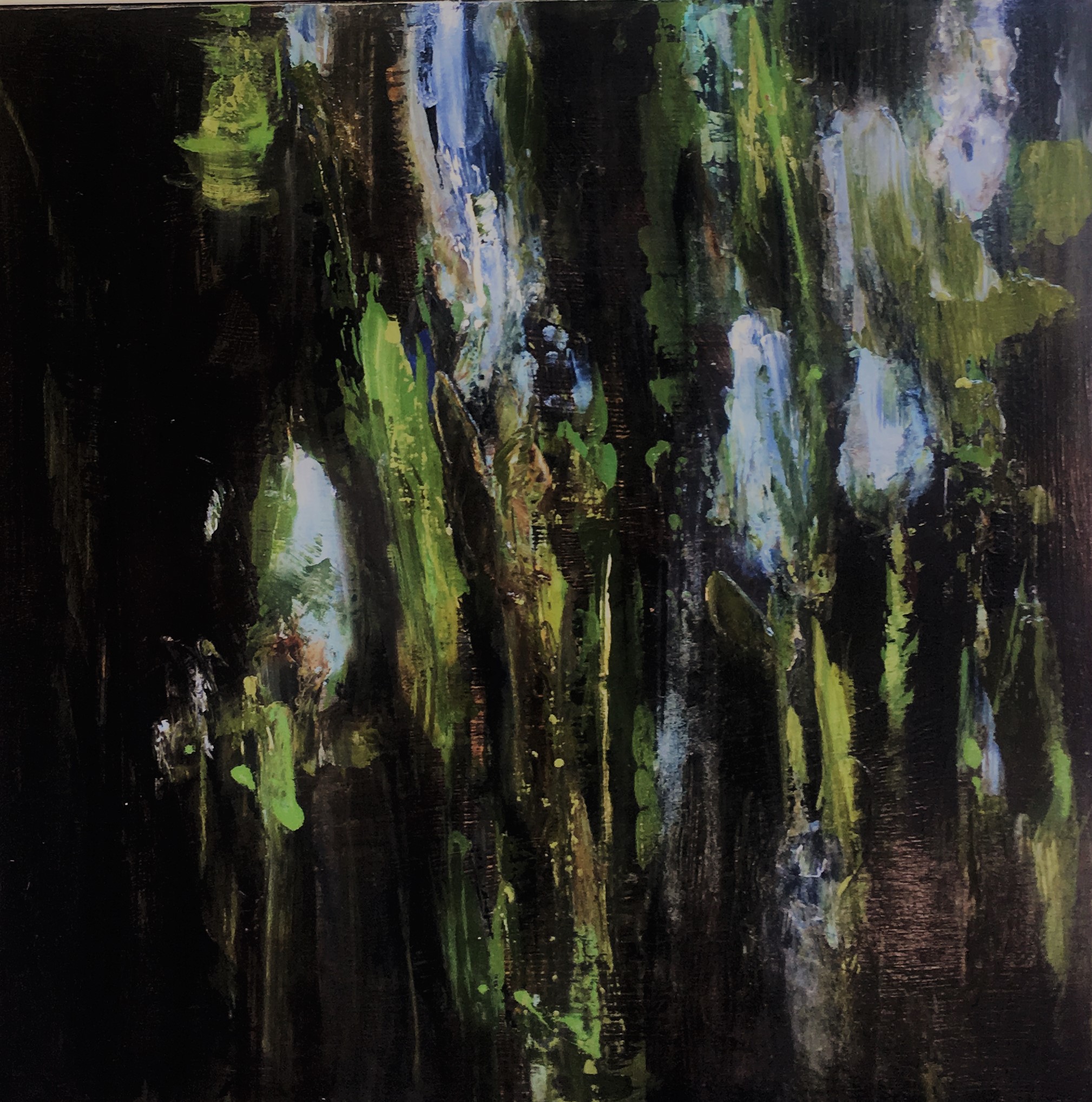 Deborah Hill, The Path 7, 12X12, Oil on Panel