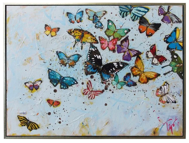 Far Away Flies 36x60