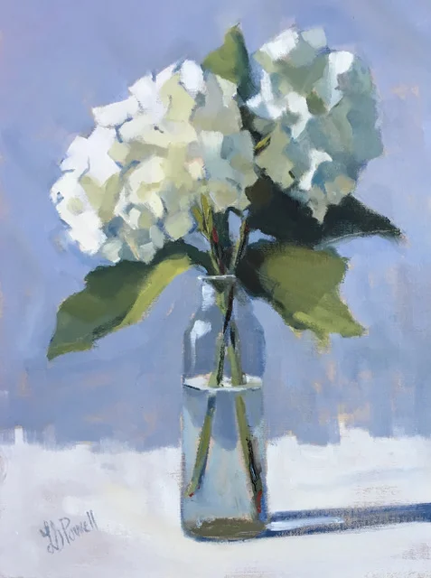 Hydrangea Twosome 16x12