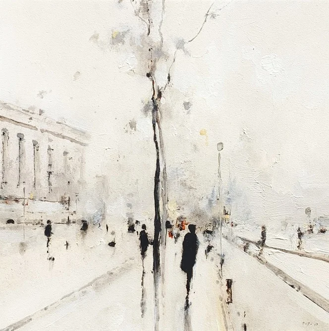 Avenue Trees IV 12x12