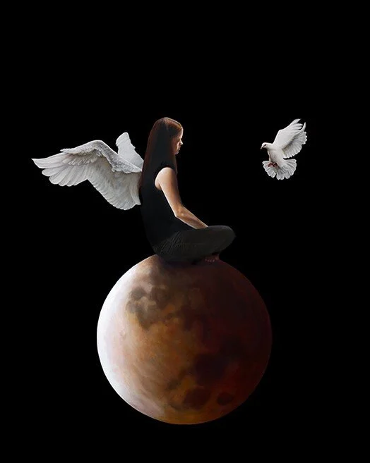 Pull of Moons 60x48