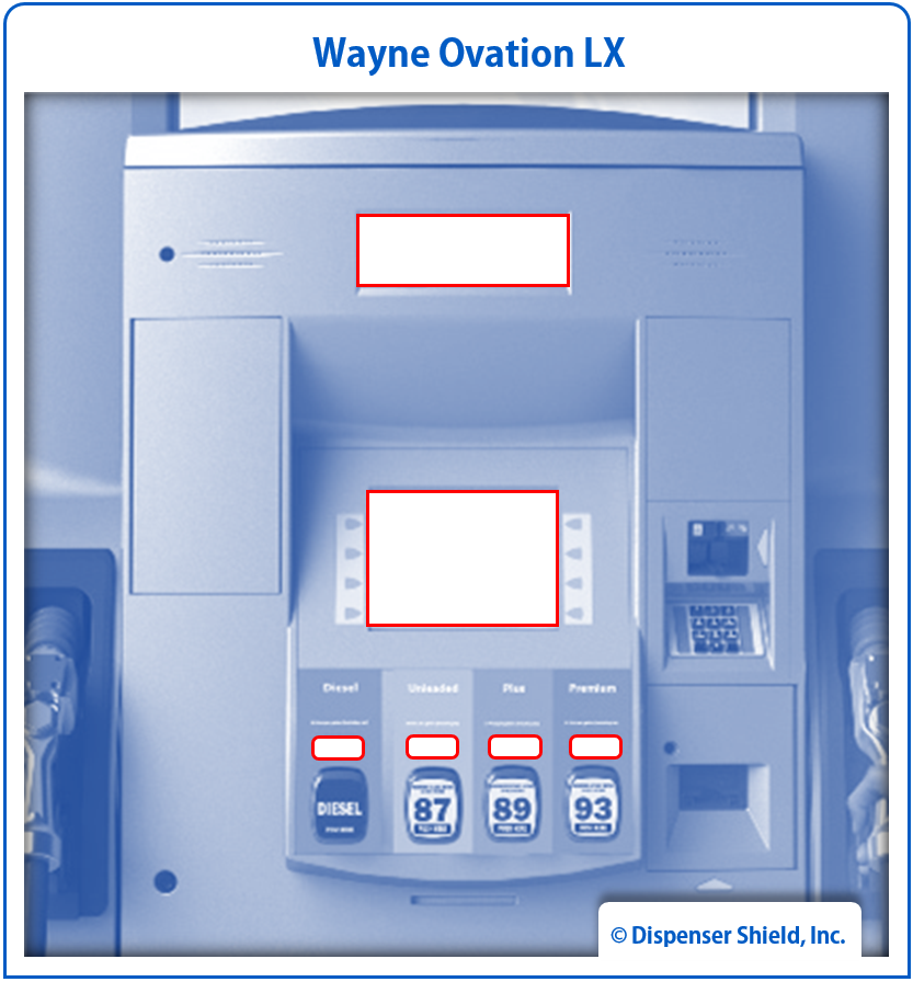 Wayne Ovation Lx Dispenser Shield Kit