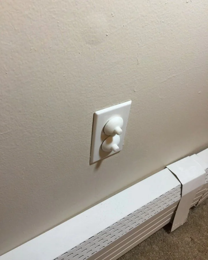 /
Electricity:
a magic hole in the wall.
Best not to ask, right?
/
#dk_publicserviceannouncements
#dk_object_archive 
/
#conserve #consume #consumerism #electronics #electricity #electricalporn #outlets #wires #haiku #analogadaptor #3dprinting #anima