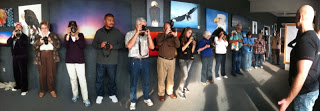 Our Epic Light Gallery filled with DSLR students