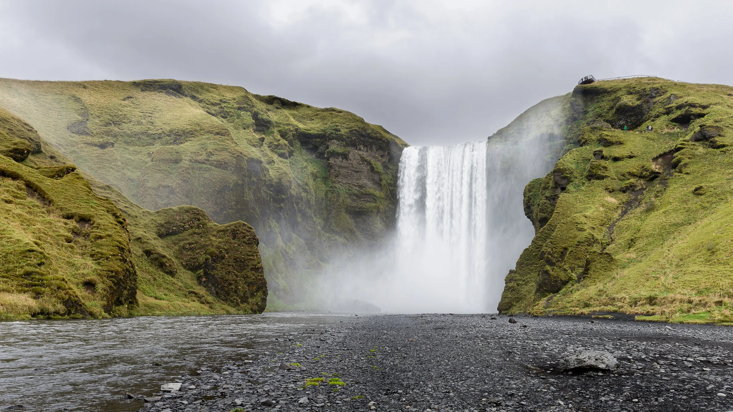 The Troll at Skógafoss