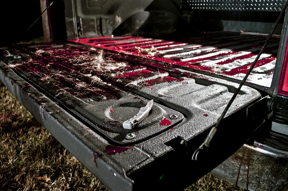 Bloody tailgate