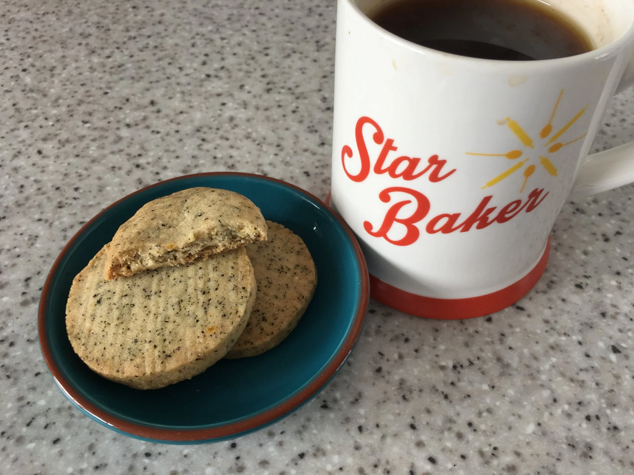 Earl Grey biscuits