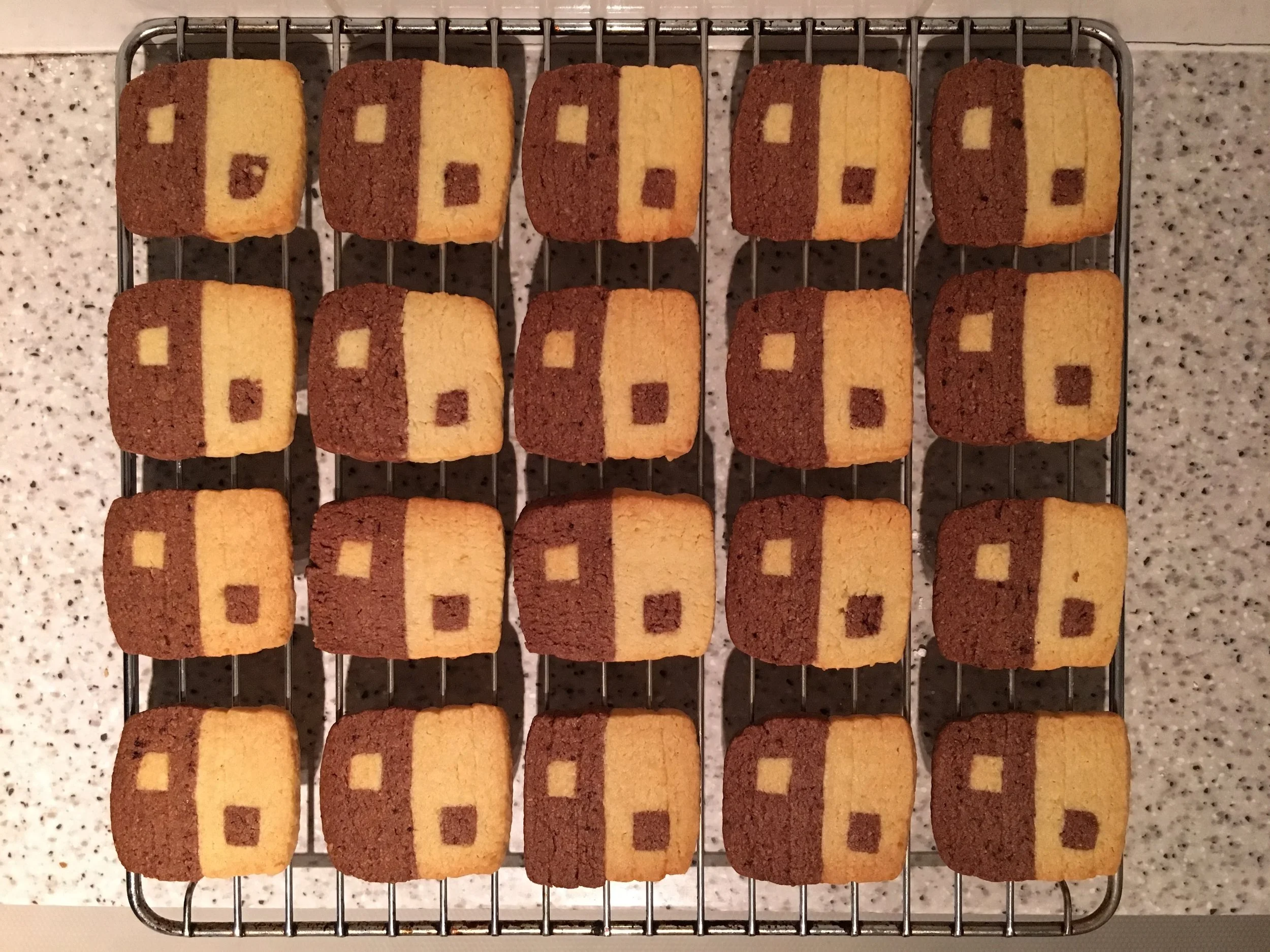 Nintendo Switch logo biscuits