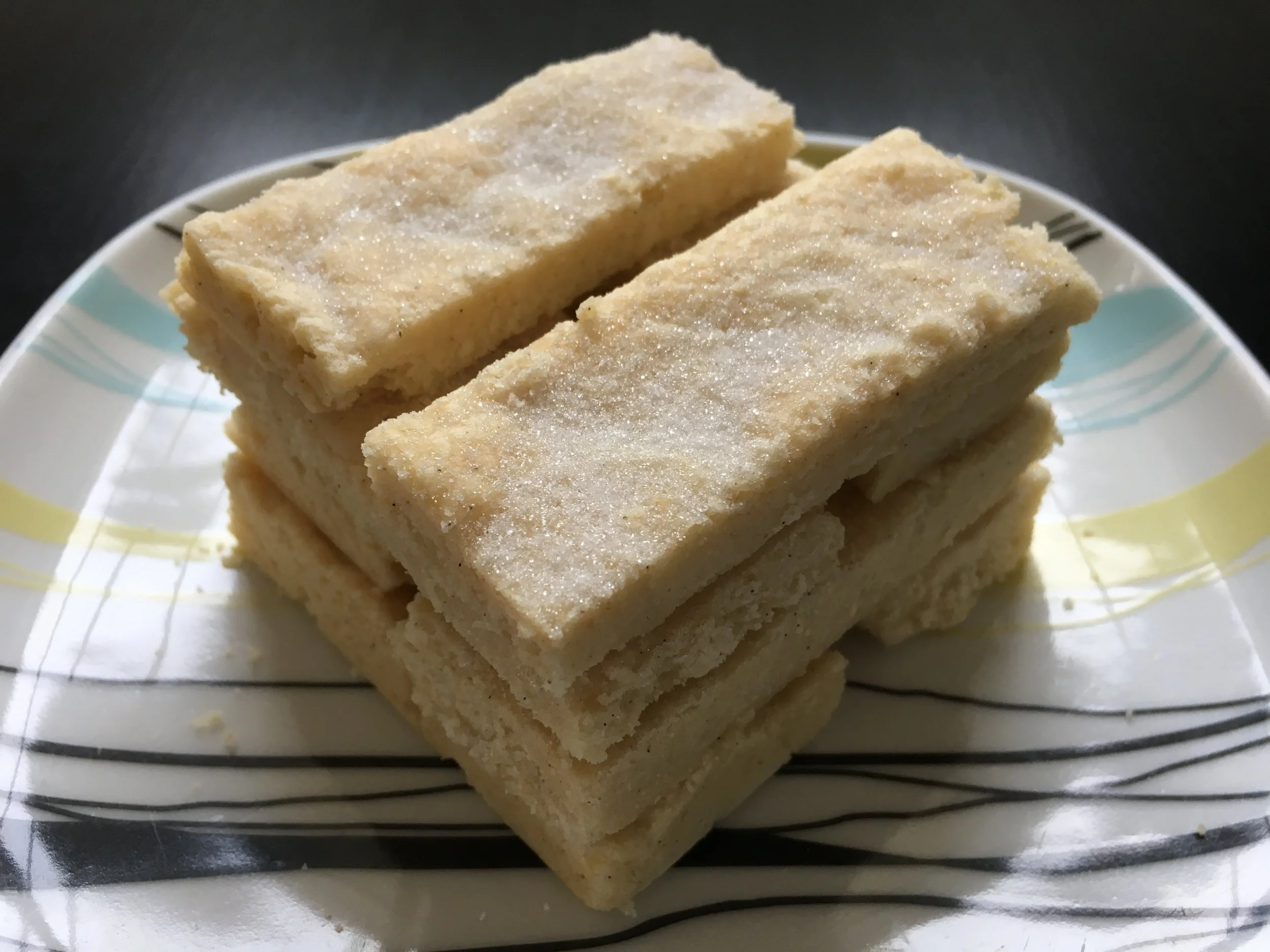 Vanilla shortbread