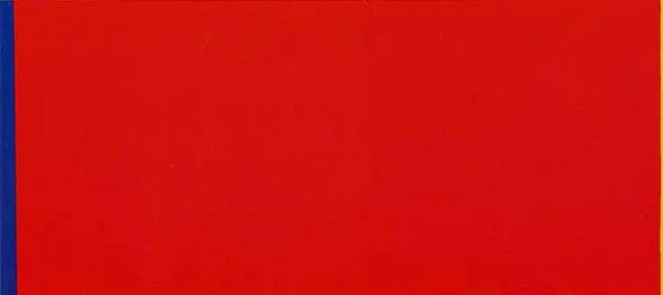 Who’s Afraid of Red, Yellow and Blue III (Barnett Newman)