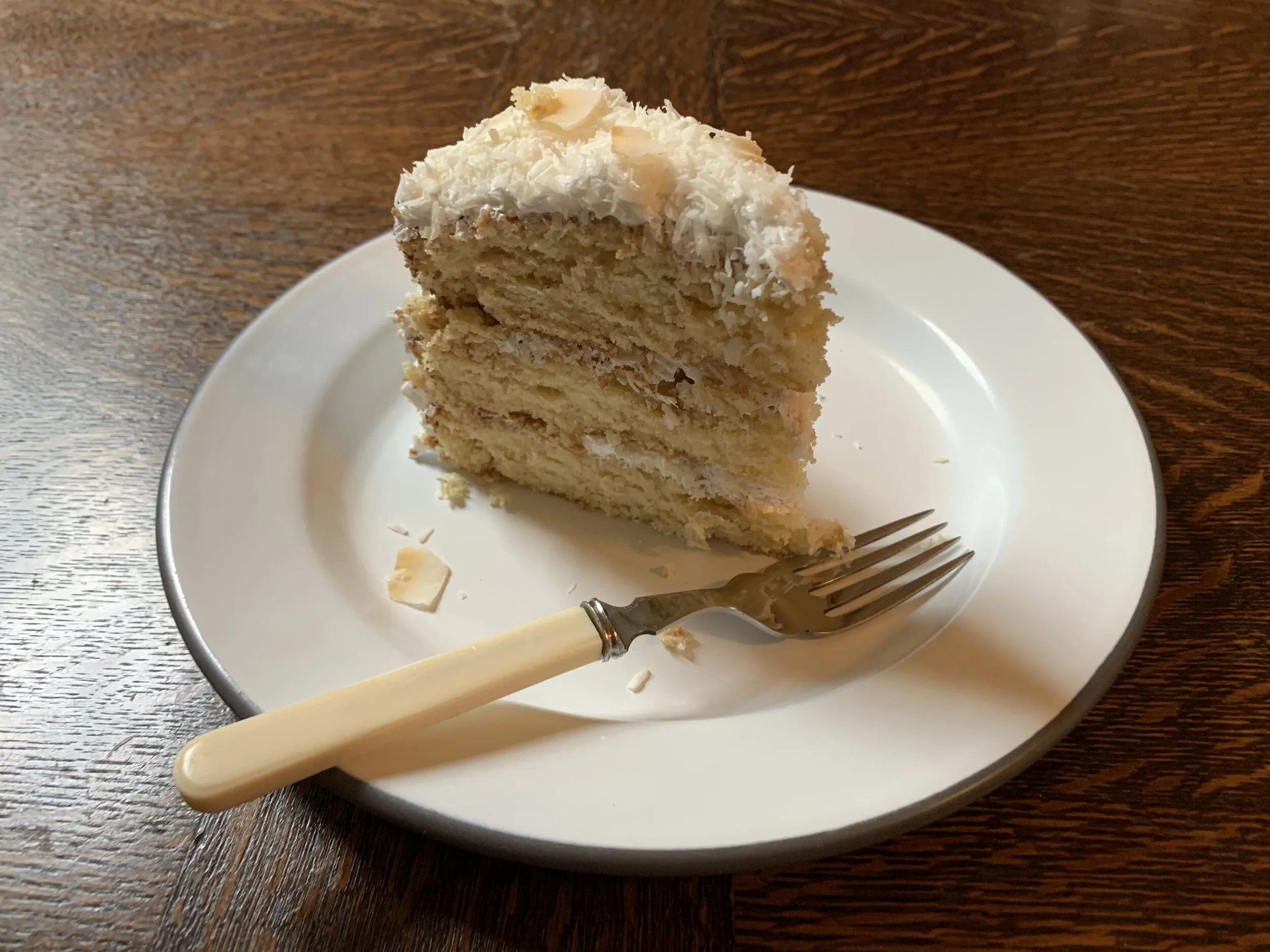Coconut layer cake