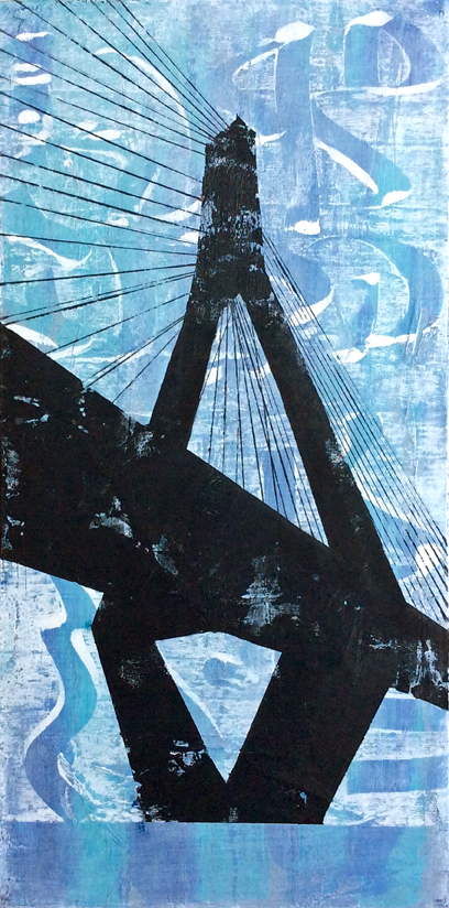 Bridge (10x20" on canvas)