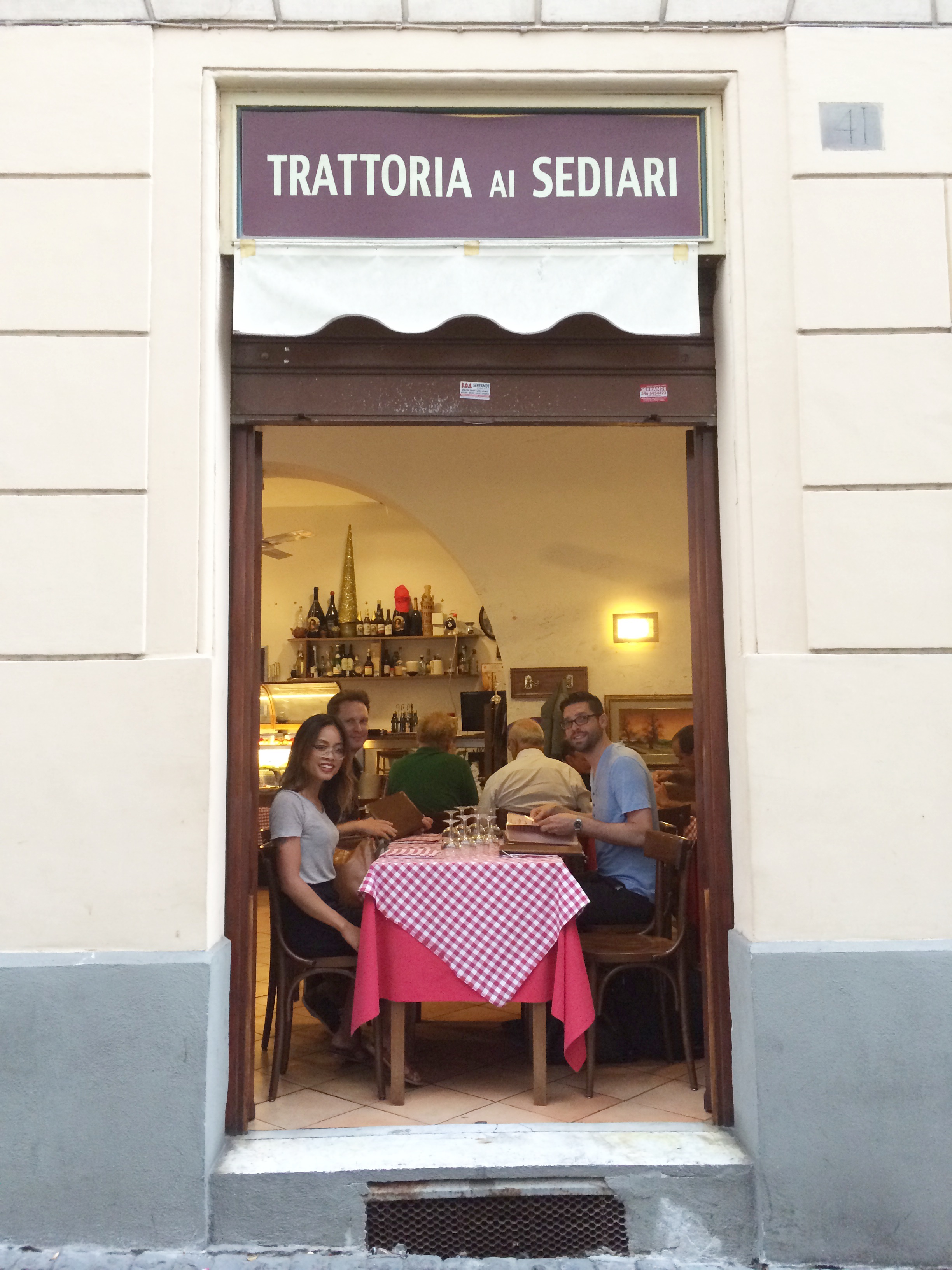 Restaurants tucked into alleys (and the best meal of my life for $40)...