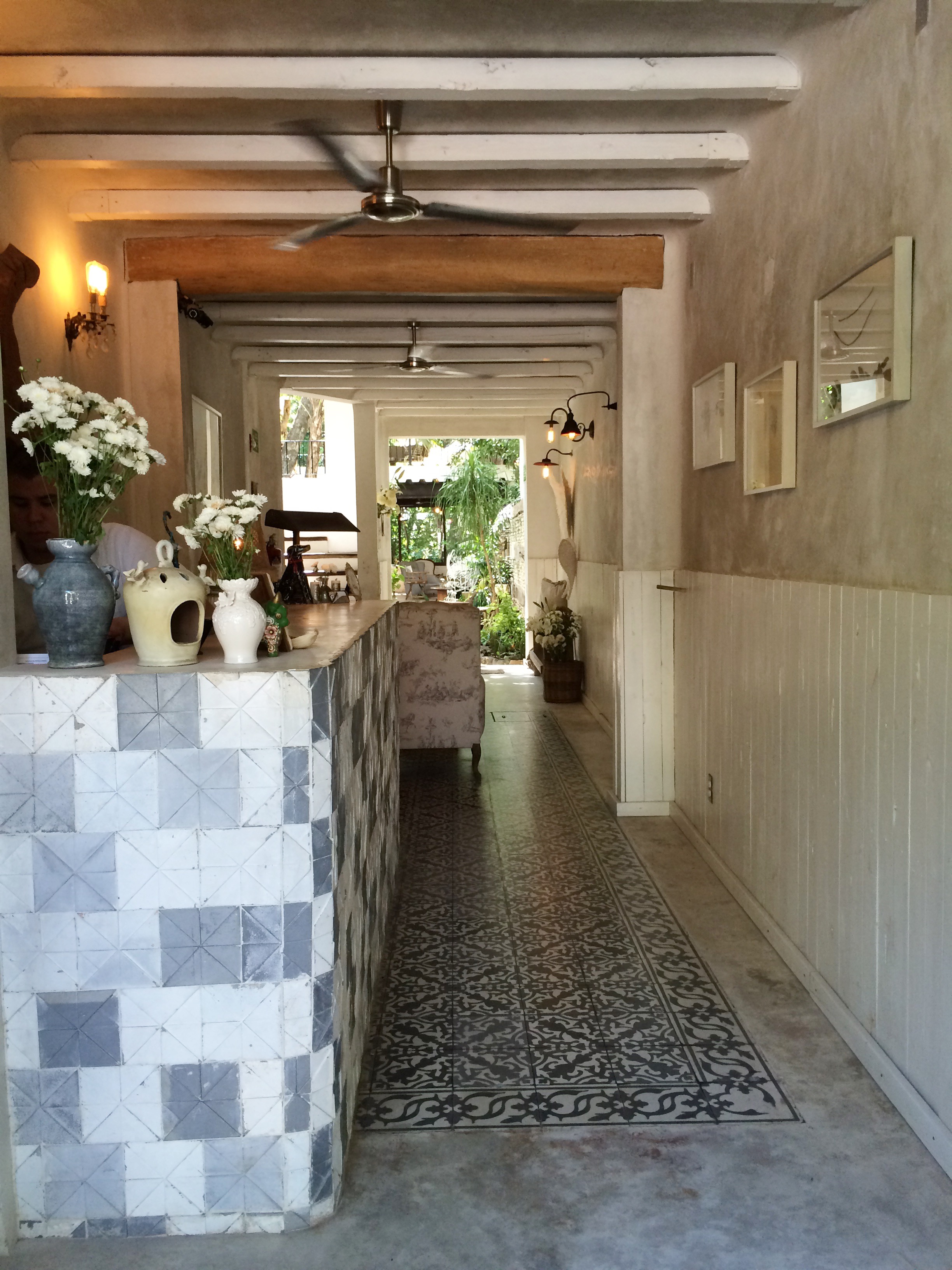 The tile from Mexico in February...