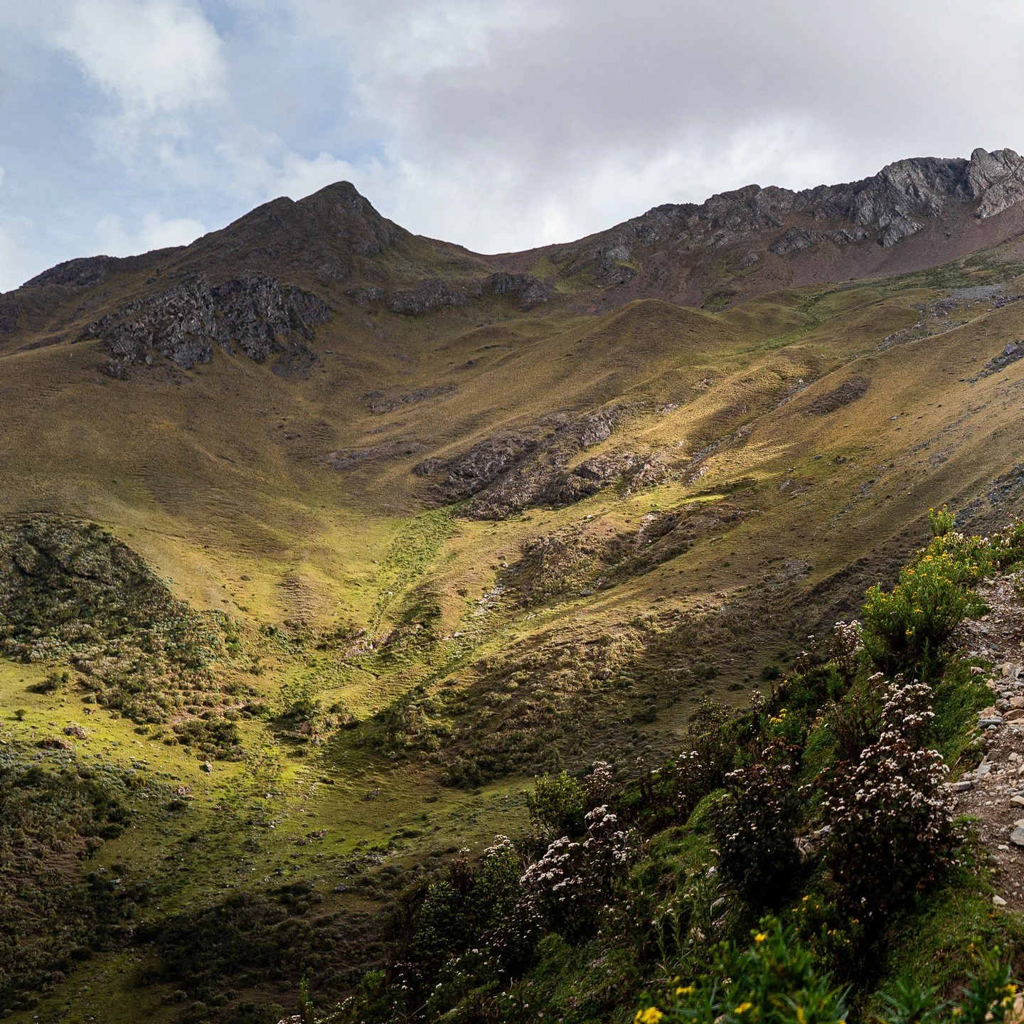 #hiking #travelphotography #peru #mountains #hiker #sun #glacier #panorama @salkantaytrekking