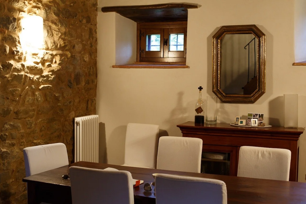 interior of the airBnB farmhouse near Cortona (sorry its the only one I took!)