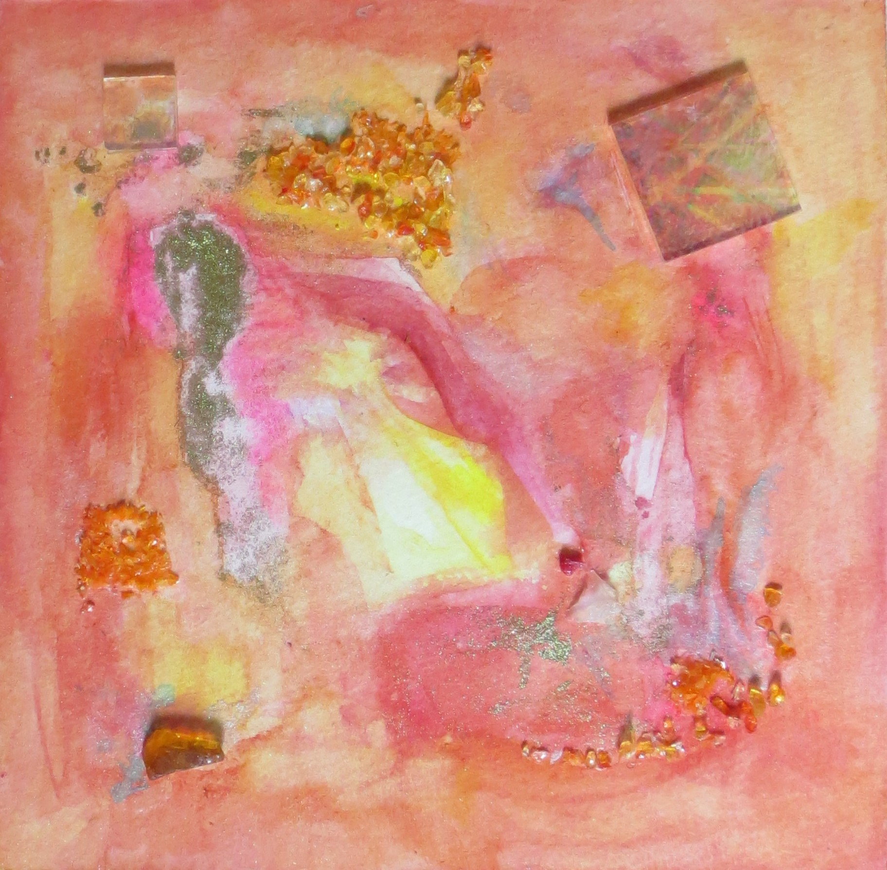 Magical Thinking, Mixed Media, 6" by 6" by 1", 2013