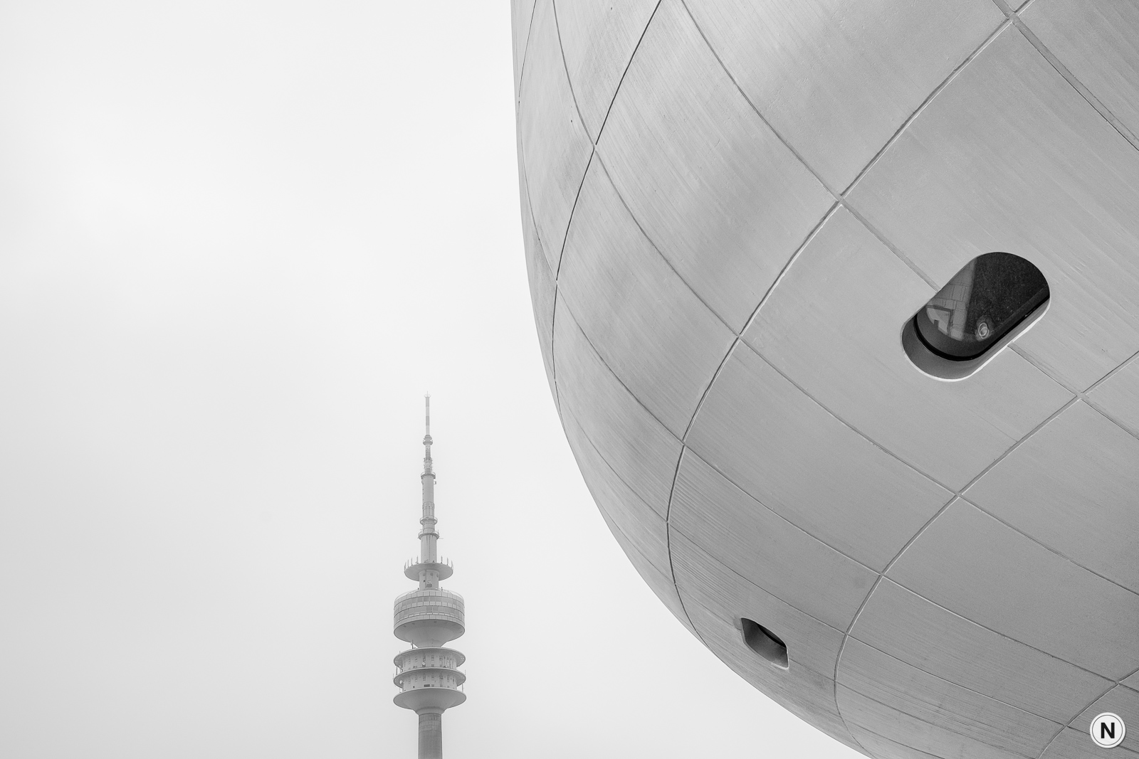 Leica M10, ISO 100 - Hazy, foggy day in Munich