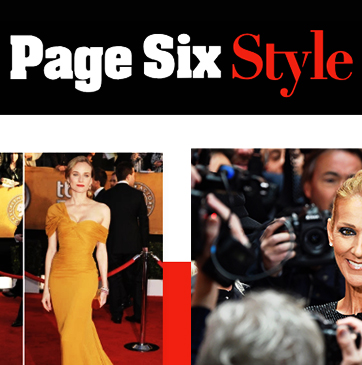 Page Six Style Identity I Website