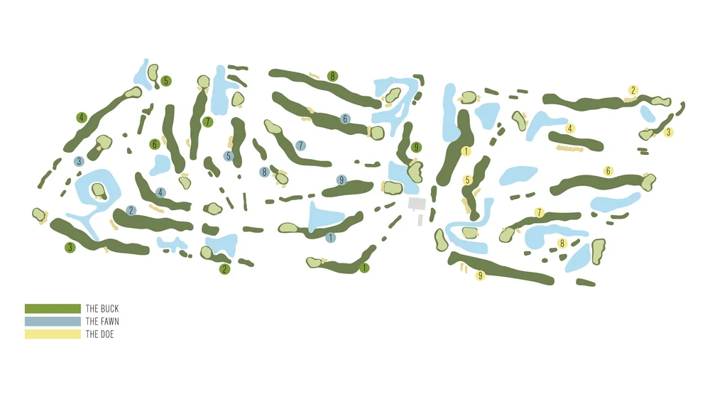 Course Layout — Deer Run Golf Course