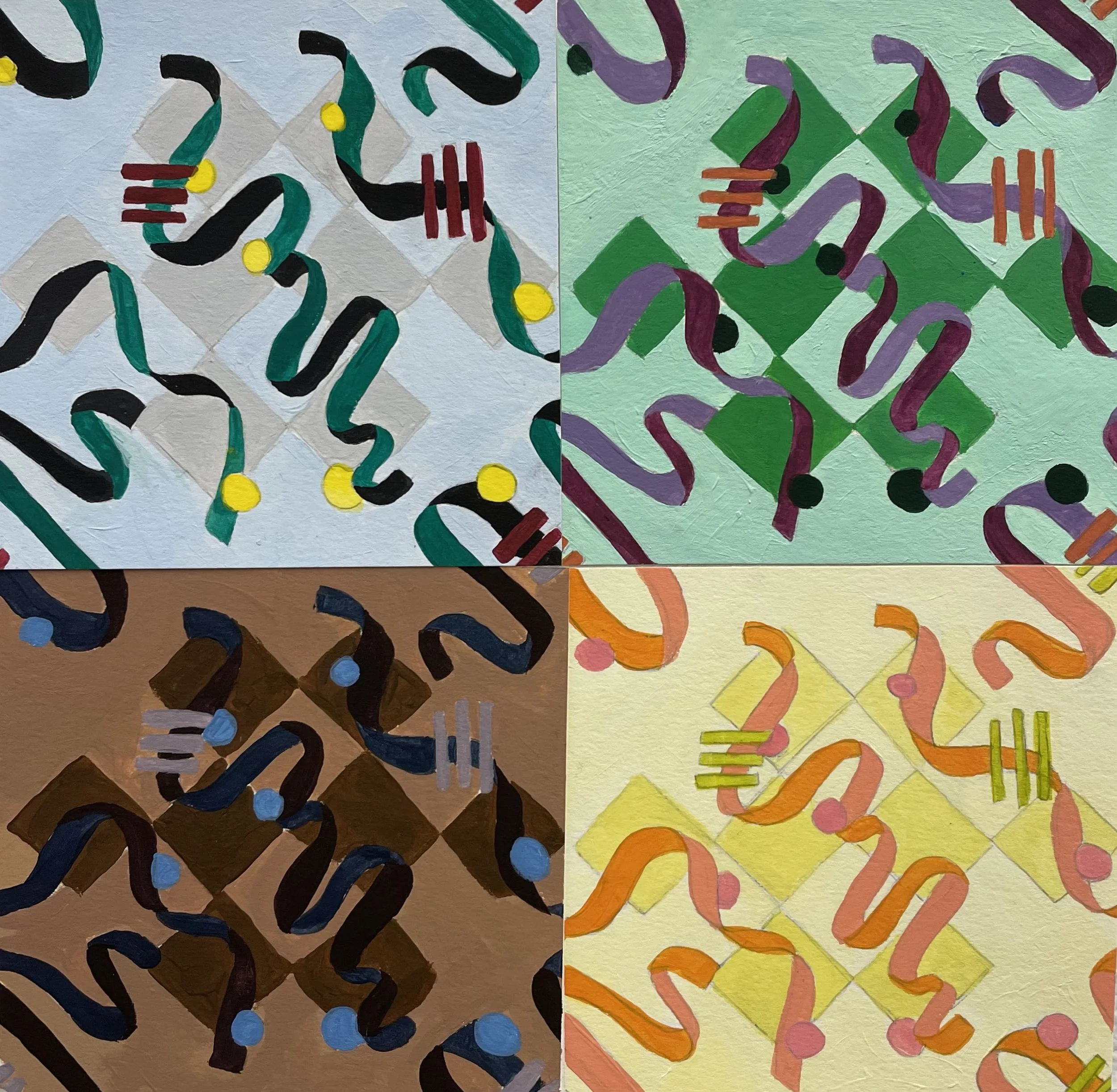 Izzy: Gouache Painting