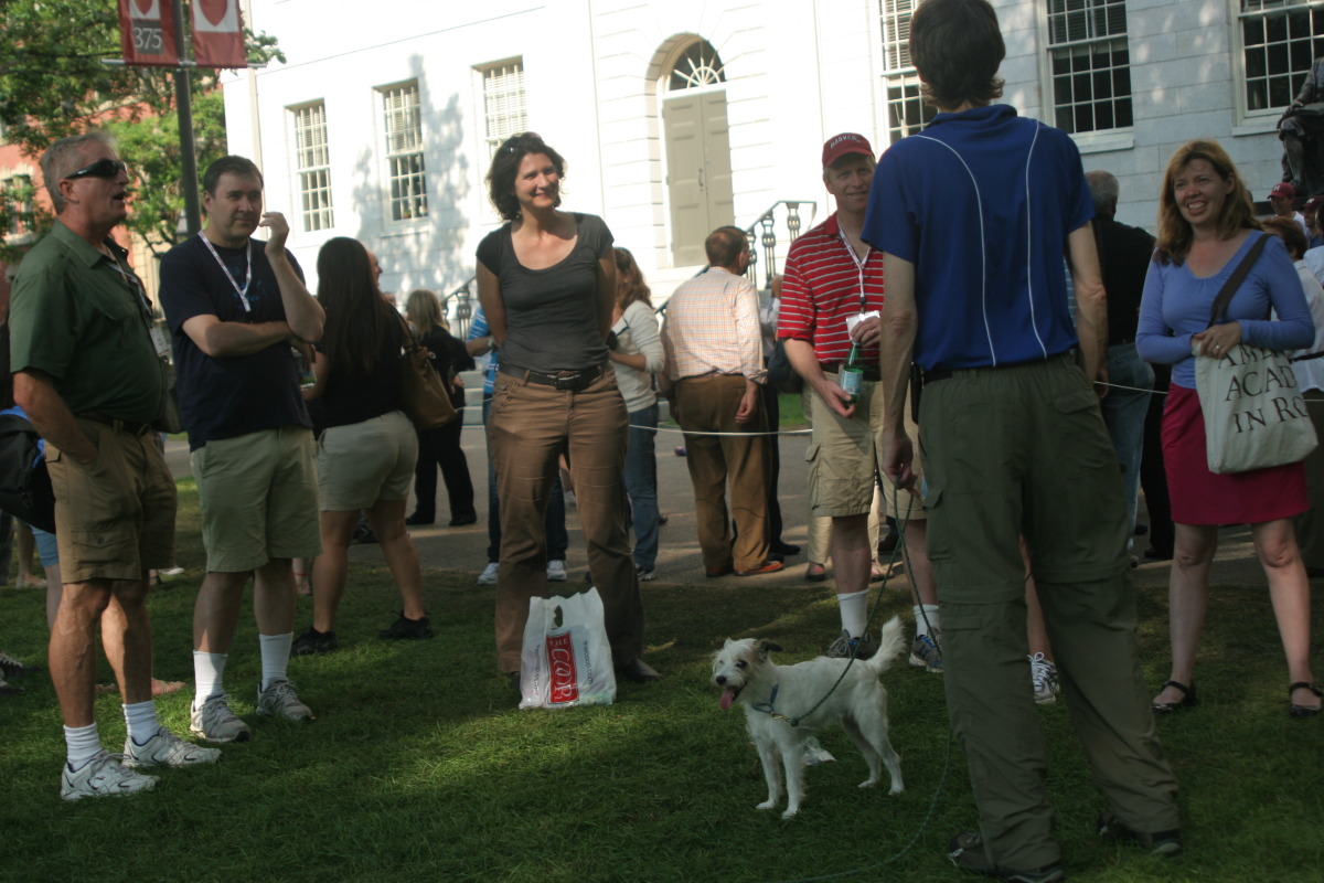 Demo in Harvard Yard