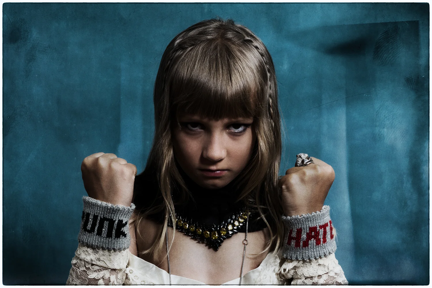 "Punk / Hate" 100x70cm - Punk Aristocracy series - edition of 7