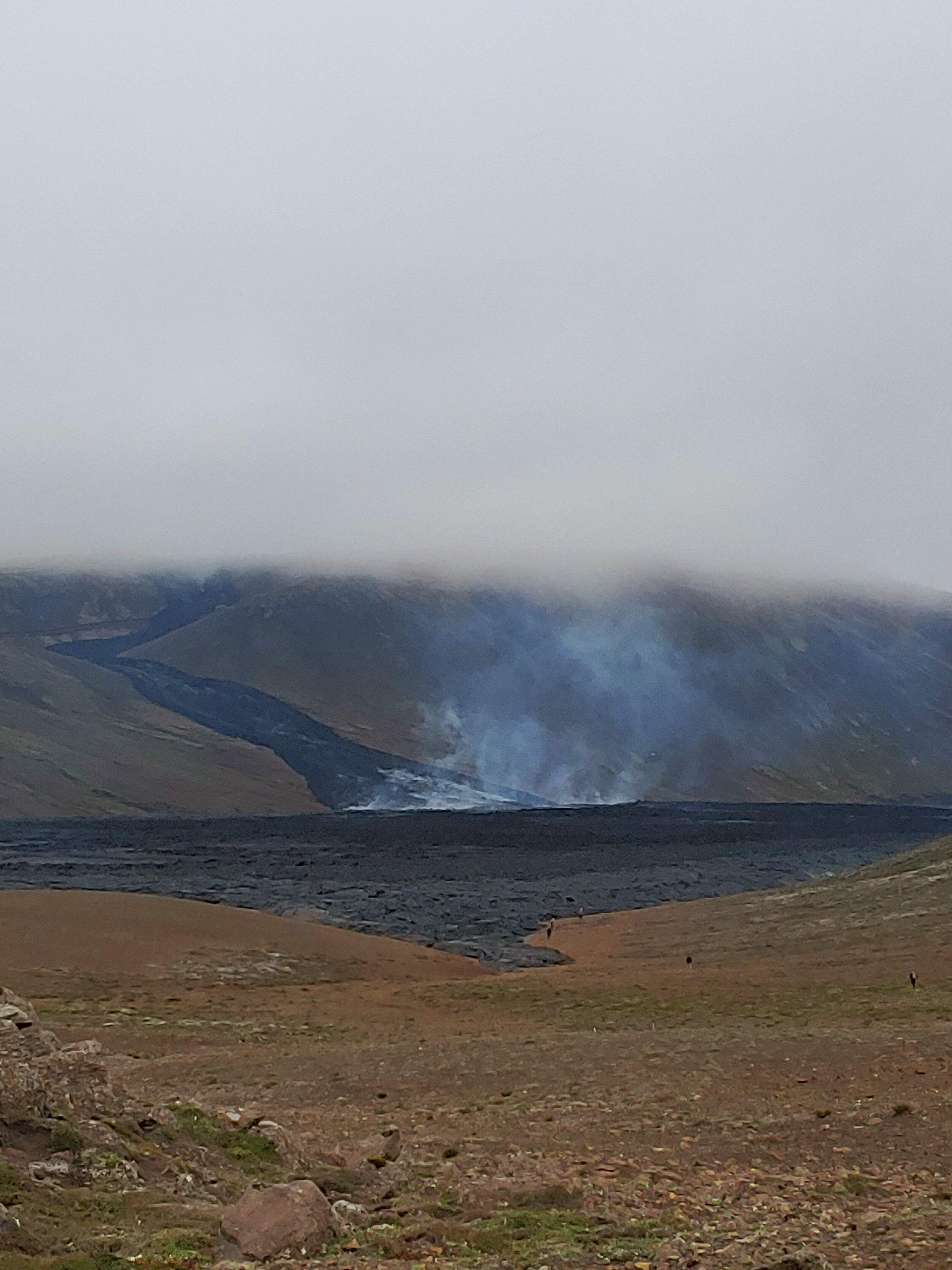 Fagradalsfjall Active Volcano