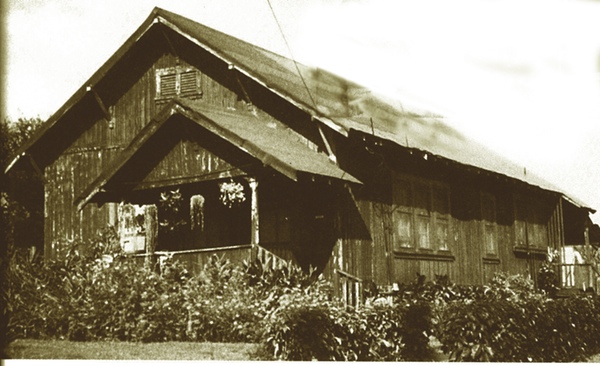 A plantation-era house
