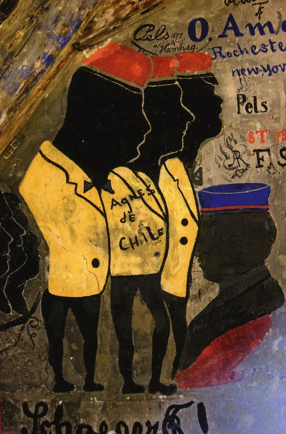 The characteristic yellow jacket of Rizal's dueling friends