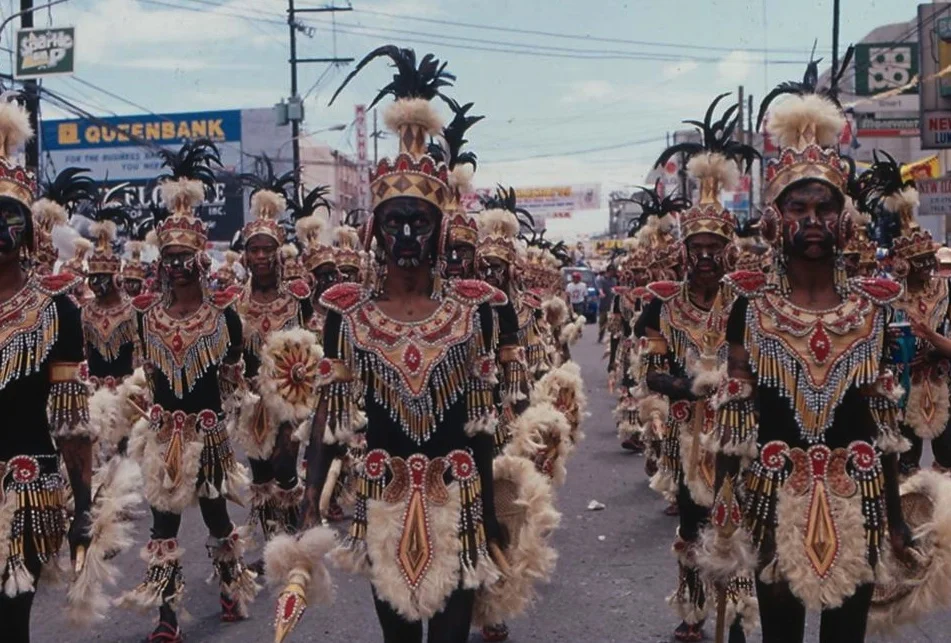 The Dinagyang Festival in Iloilo, fourth Sunday of January&nbsp;(Photo courtesy of the Philippine Department of Tourism)