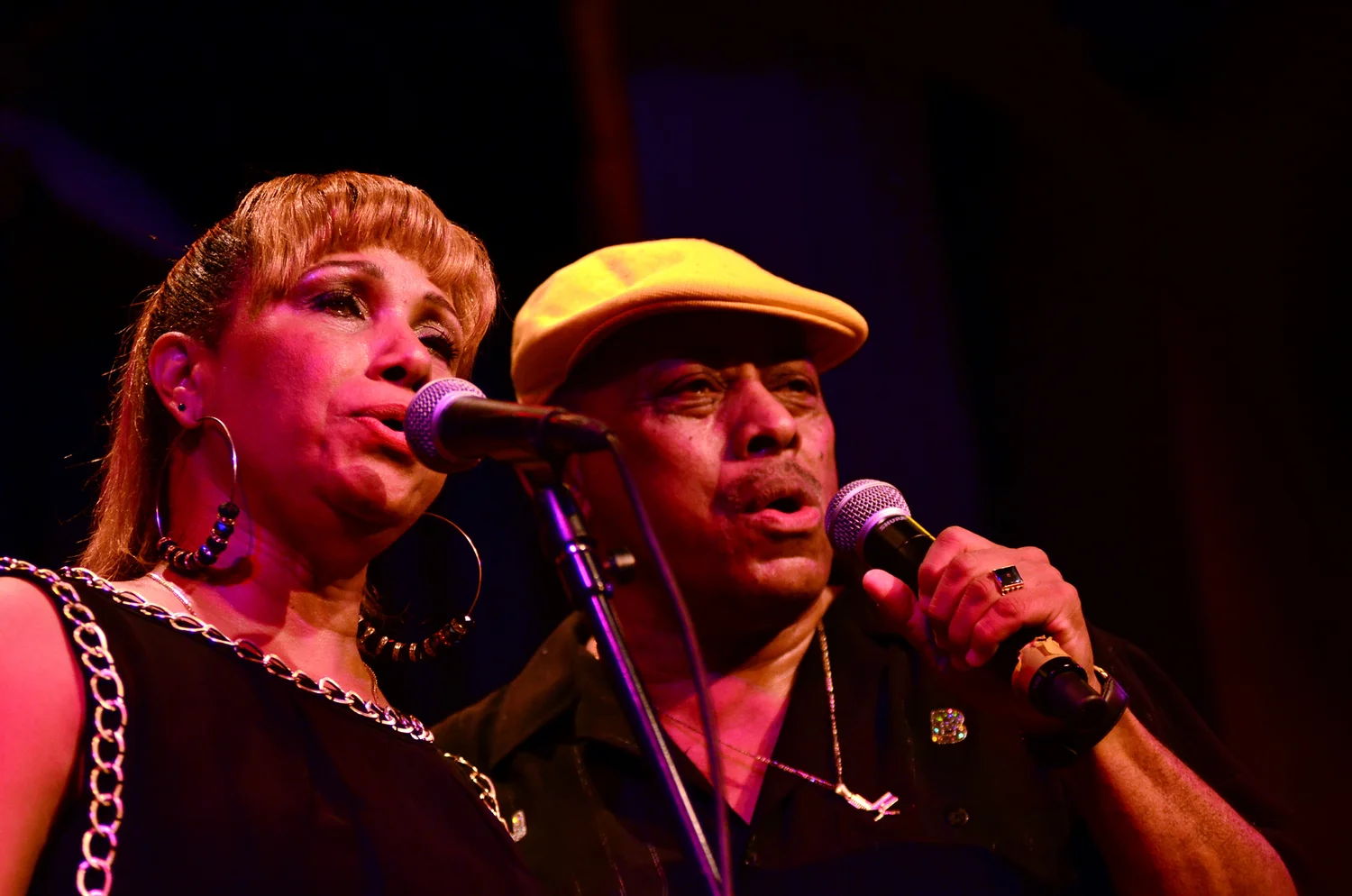 Joe Bataan with wife Yvonne (Photo by Henry Cheung)