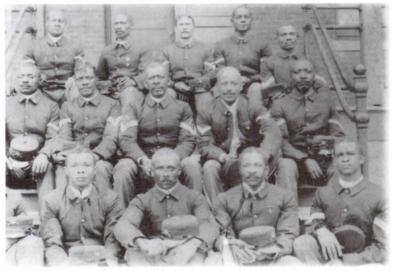 Reinforcements: When Filipinos shifted to guerilla tactics, additional U.S. troops, including black soldiers were sent to the Philippines. (Source: the Anthony Powell Collection)