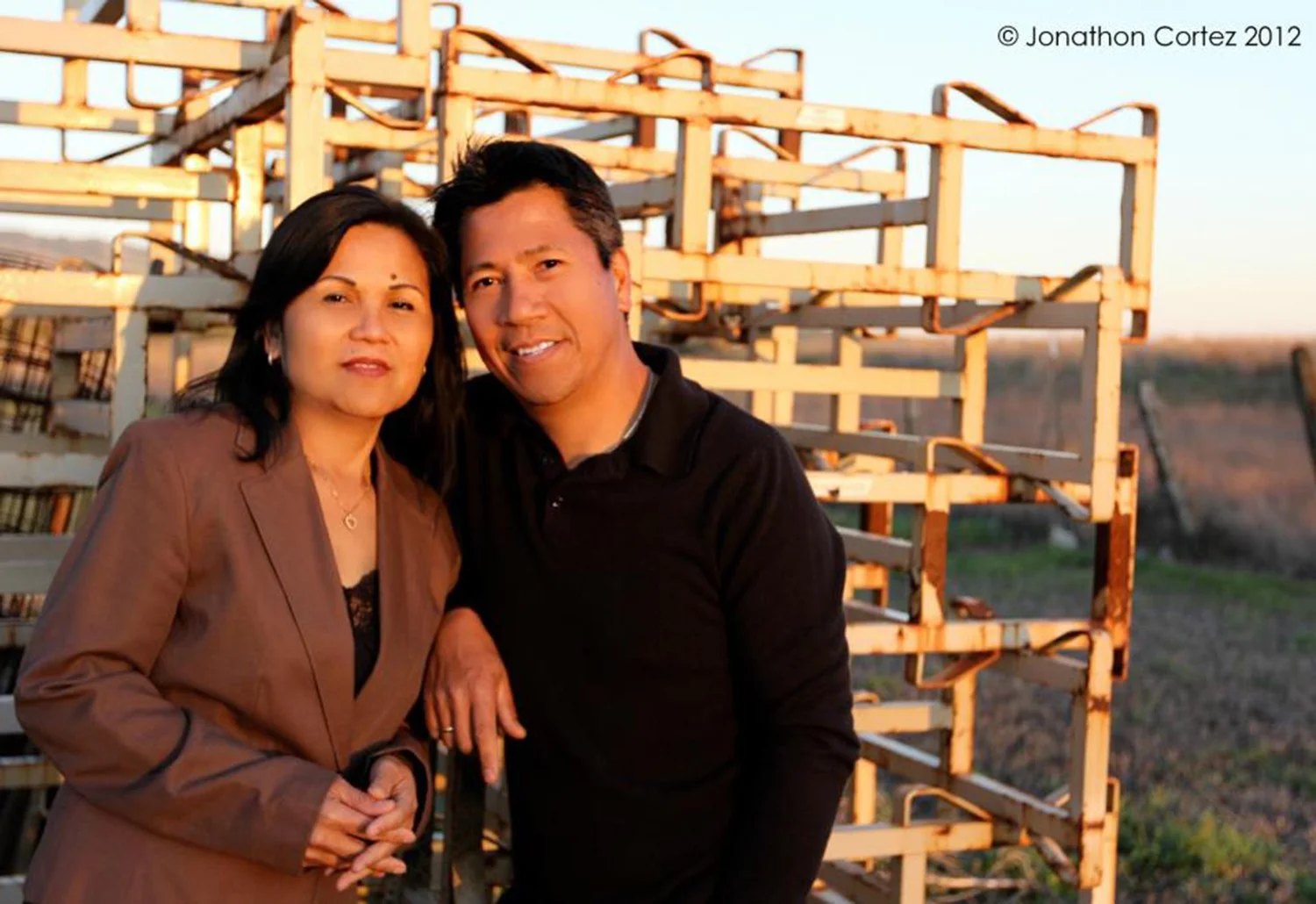 Corte Riva's Nieves and Lawrence Cortez (Photo by Jonathan Cortez)